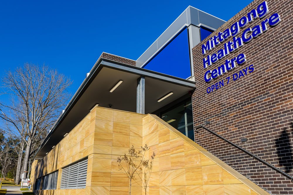 front view of mittagong medical centre