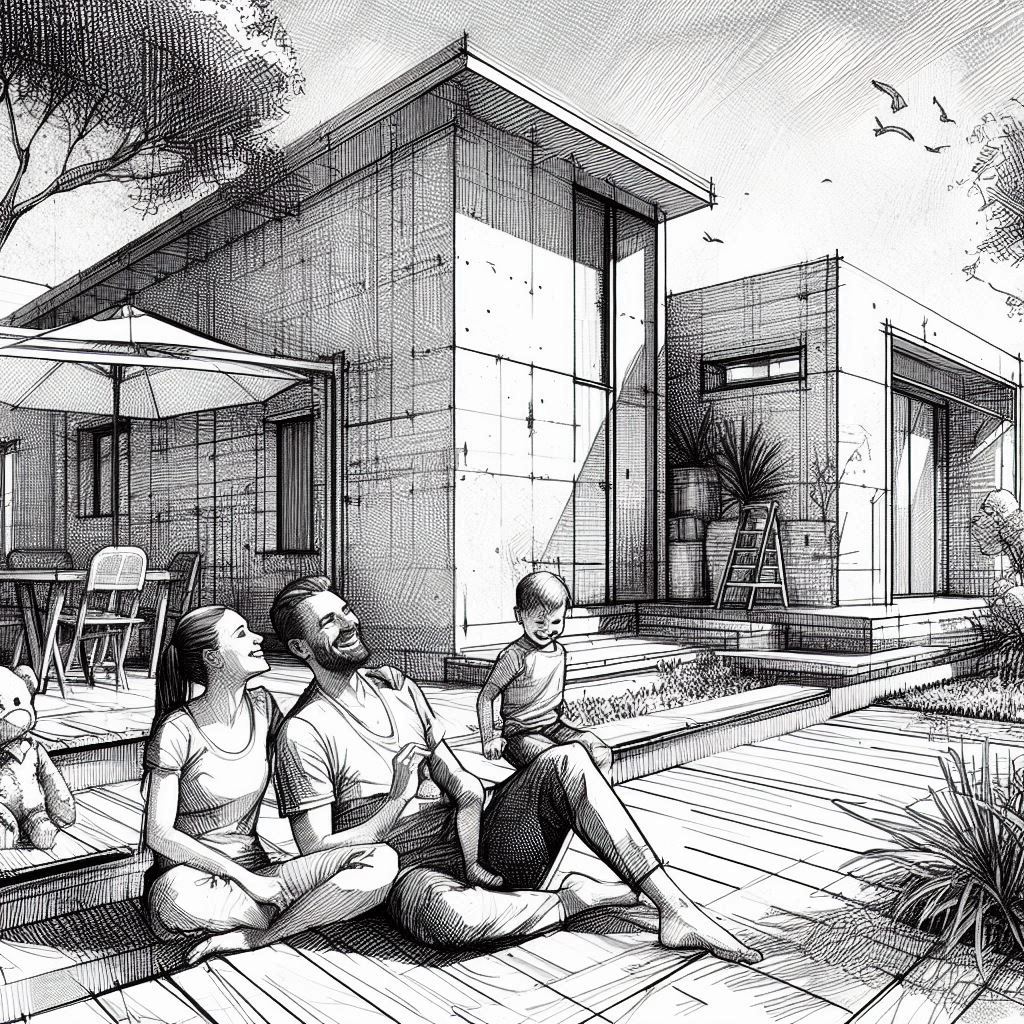 Cronulla Beachside Residence sketch